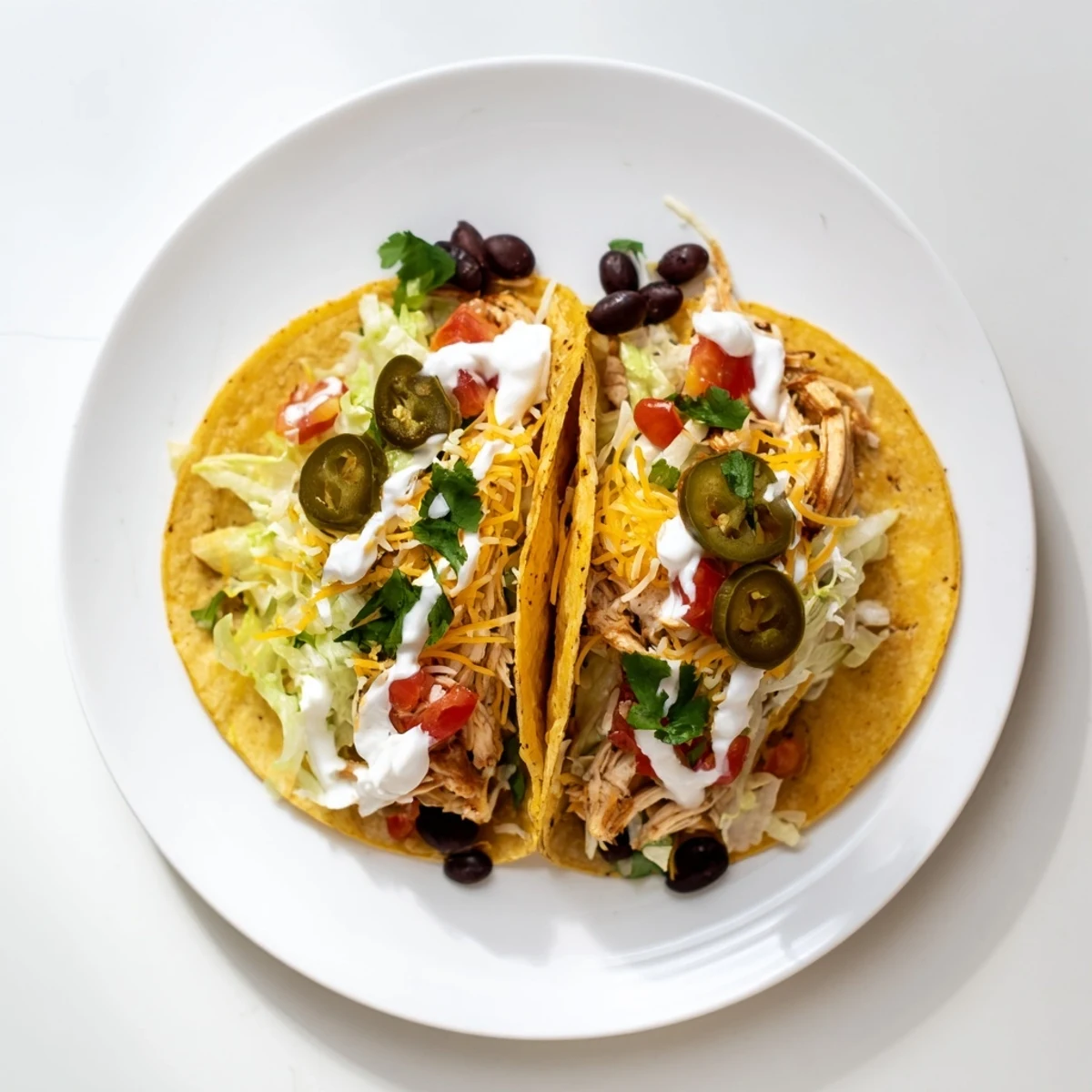 Colorful spread of Touchdown Taco Bar ingredients including seasoned ground beef, sliced grilled chicken, shredded cheeses, fresh veggies, guacamole, and warm tortillas ready for assembly.