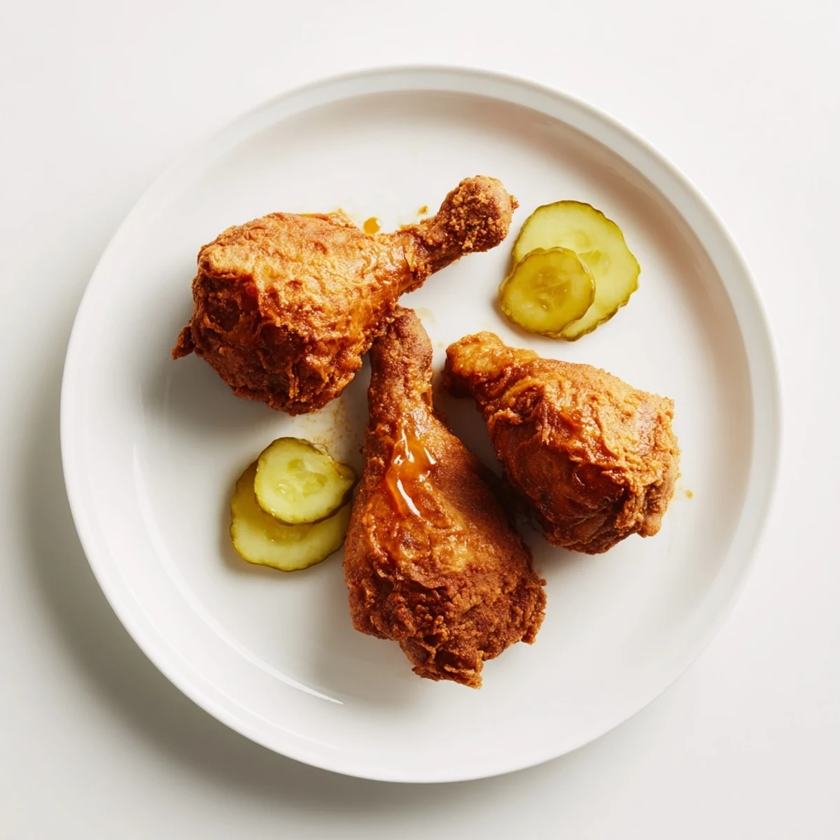Golden Spicy Honey Butter Fried Chicken bites steaming, juicy inside, paired with cornbread