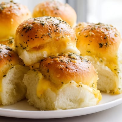 Mini Grilled Cheese Hawaiian Rolls