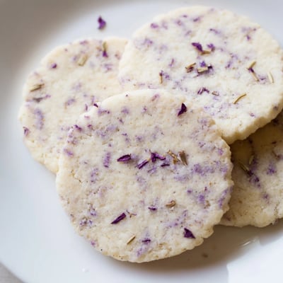 Lilac Sugar Cookies