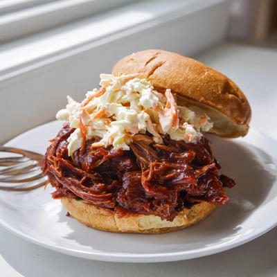 Slow Cooker BBQ Pulled Beef